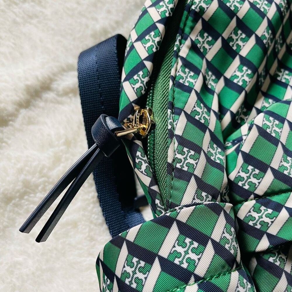 Tory Burch Ella Nylon Printed Backpack - Picture 5 of 10